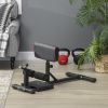 Soozier Sissy Squat Machine for Home Gym, Workout Station for Abs, Hip, Glutes & Quads to Improve Balance, Posture, Sculpt & Tone