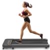 Under Desk Treadmill Walking Pad with Remote Controll, Heavy Duty 2.5HP 300LBS