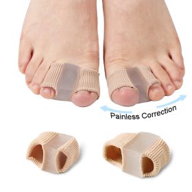 1pc Toe Spacer (0.6in/0.7in) Train; Straighten; & Realign Toes; Pain Corrector Pain Relief (size: S)