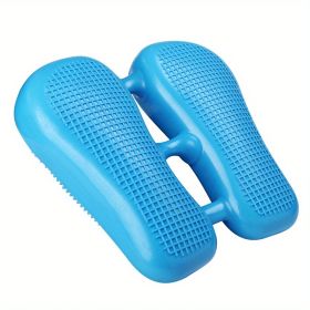 1pc Trendy Stepper; Mini Inflatable Balance Stepper Exercise Stepper For Women Home Gym Equipment (Color: Blue)