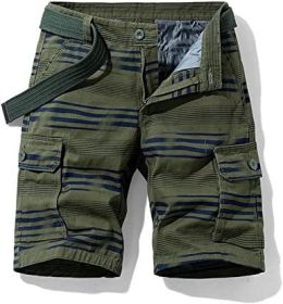 Men's Casual Sports Shorts Quick Dry Fashion Fit Twill Cargo Shorts Shorts with Pockets (Color: PA9-L)