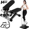 hiii,Steppers for Exercise at Home, Mini Stair Stepper 330 lb Capacity, Workout Stepper Machine for Exercise, Mini Stepper with Resistance Bands