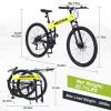 29" Folding Mountain Bike ,Suspension Fork,Aluminium Alloy Frame 21Speed Mountain Bike