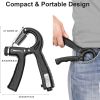 1pc Hand Grip Strength Trainer; Adjustable Resistance Non-Slip Gripper